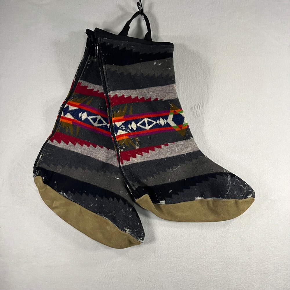 Vintage Pendleton High Grade Western Wear Wool Aztec Print Boot Blanket Covers